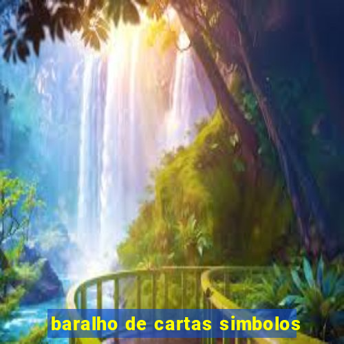 baralho de cartas simbolos